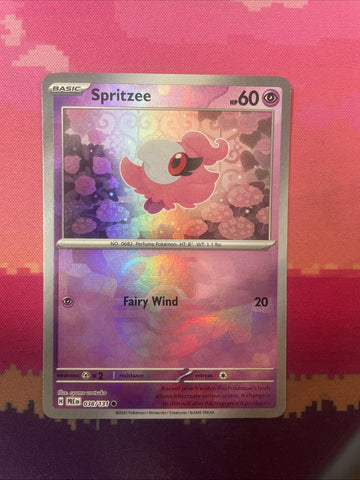Pokemon Card Spritzee Masterball Prismatic Evolutions 038/131  Near Mint