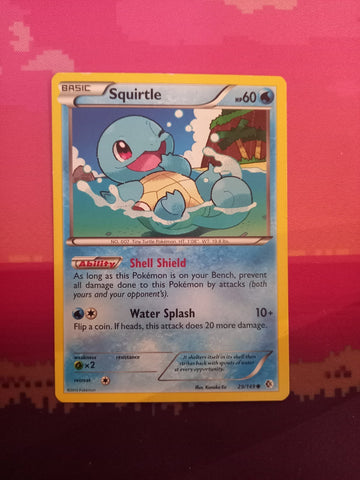 Pokemon Card Squirtle Boundaries Crossed Common 29/149 Near Mint