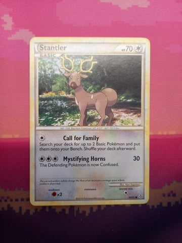 Pokemon Card Stantler Unleashed Common 64/95 Near Mint