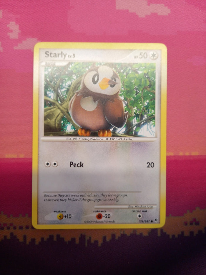 Pokemon Card Starly Supreme Victors Common 129/147 Near Mint