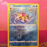 Pokemon Card Starmie Fusion Strike Reverse Holo Rare 053/264 Near Mint