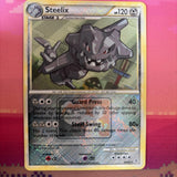 Pokemon Card Steelix HS Unleashed Cross Hatch Holo Pokemon League 24/95 NM