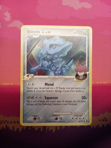 Pokemon Card Steelix Rising Rivals Uncommon 51/111 Near Mint