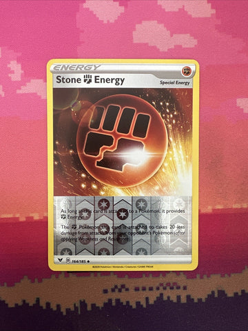 Pokemon Card Stone Energy Vivid Voltage Reverse Holo 164/185 NM