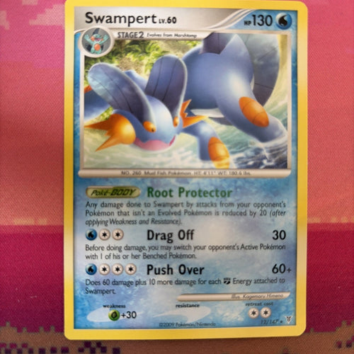 Pokemon Card Swampert Supreme Victors 12/147 Near Mint