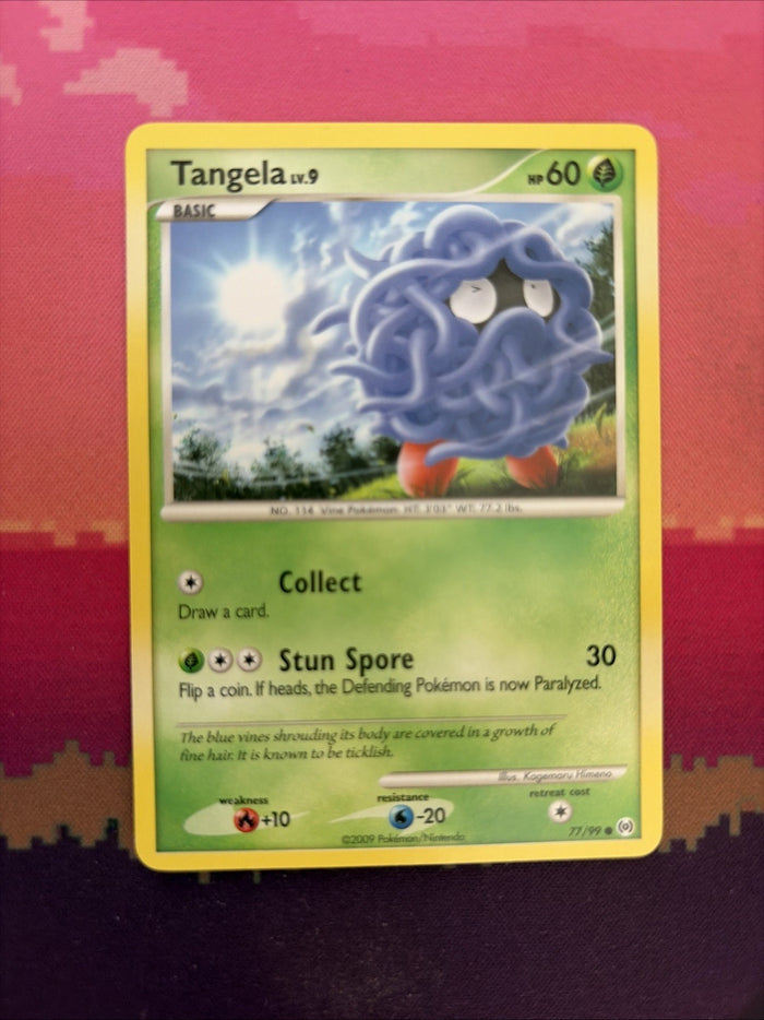 Pokemon Card Tangela Arceus Common 77/99  Near Mint