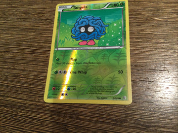 Pokemon Card TANGELA B&W BOUNDARIES CROSSED REVERSE Holo 5/149 NM (back)
