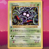 Pokemon Card Tangela Shadowless Base Set 1st Edition Common 66/102 Near Mint