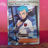 Pokemon Card Team Rocket's Archer 223/182 Ultra Rare Destined Rivals Near Mint