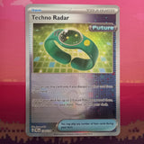 Pokemon Card Techno Radar Prismatic Evolutions Reverse Holo 130/131 Near Mint