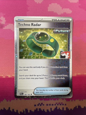 Pokemon Card Techno Radar Prize Pack Cosmo Holo 180/182 Near Mint