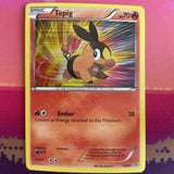 Pokemon Card Tepig BW02 Holo Black Star Promo Near Mint