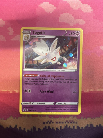 Pokemon Card Togetic SWSH276 Black Star Promo NM