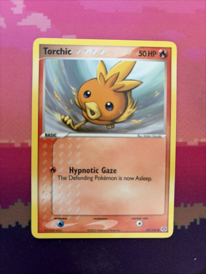 Pokemon Card Torchic EX Emerald Common 69/106 Near Mint