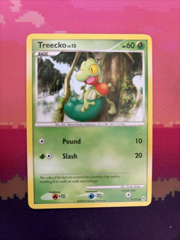 Pokemon Card Treecko Arceus Common 79/99 Near Mint