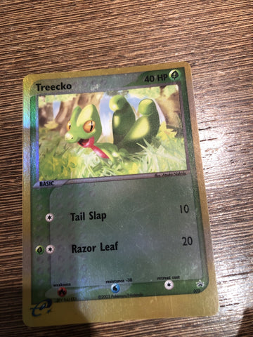 Pokemon Card Treecko EX Dragon Reverse Holo 80/97 NM