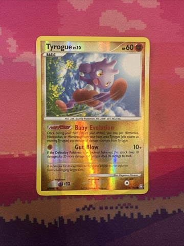 Pokemon Card Tyrouge EX Legends Awakened Reverse Holo Common 126/146 Light Play