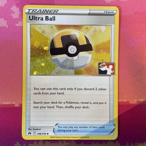 Pokemon Card Ultra Ball Prize Pack Cosmo Holo 146/159 Near Mint