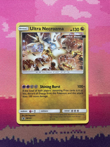 Pokemon Card Ultra Necrozma SM165 Black Star Promo Near Mint