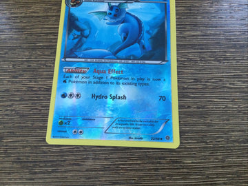 Pokemon Card Vaporeon Ancient Origins Reverse Holo 22/98 NM (back)