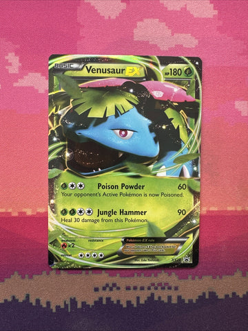Pokemon Card Venusaur EX XY28 Black Star Promo Near Mint