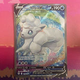 Pokemon Card Vulpix V 173/195 Silver Tempest Ultra Rare Near Mint