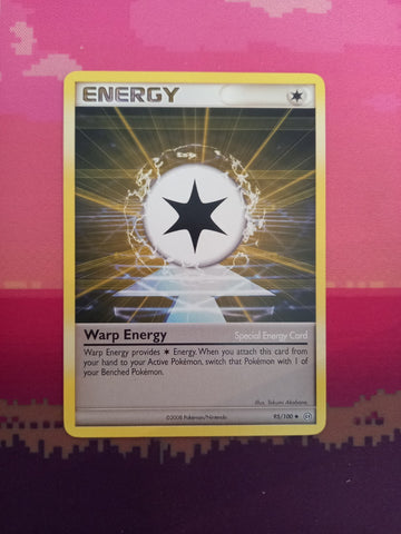 Pokemon Card Warp Energy Stormfront Uncommon 95/100 Near Mint