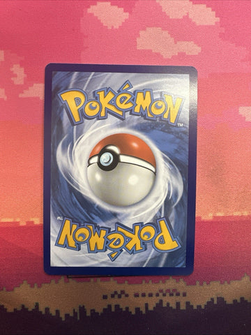 Pokemon Card Wooper 155 Black Star Promo Cosmo Holo Near Mint (back)