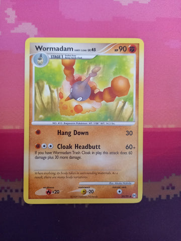 Pokemon Card Wormadam Arceus Uncommon 50/99 Near Mint