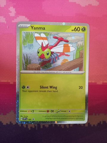 Pokemon Card Yanma Black Star Promo 185 Near Mint