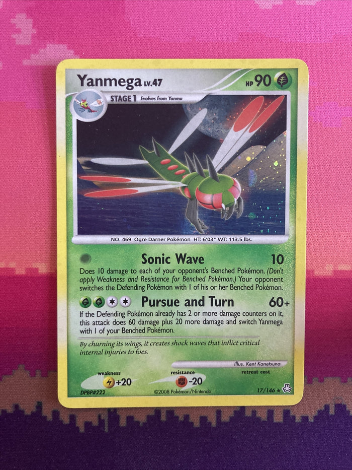 Pokemon Card Yanmega Legends Awakened Holo Rare 17/146 Near Mint