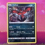 Pokemon Card Yveltal Shining Legends Holo Rare 54/73 NM