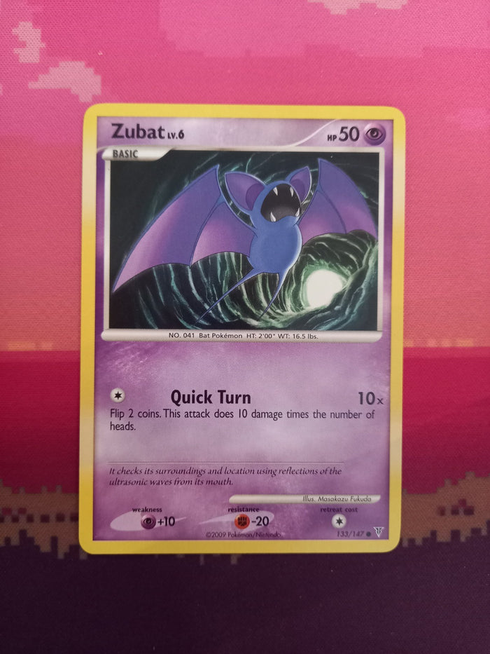 Pokemon Card Zubat Supreme Victors Common 133/147 Near Mint