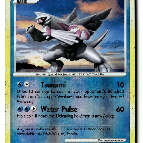Pokemon Card Palkia Reverse Holo LP Platinum 37/127