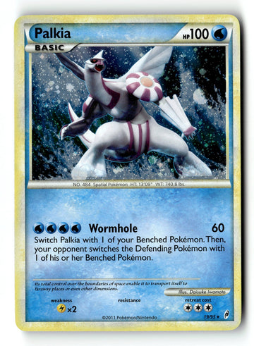 Pokemon Card Palkia Holo LP Call of Legends 19/95