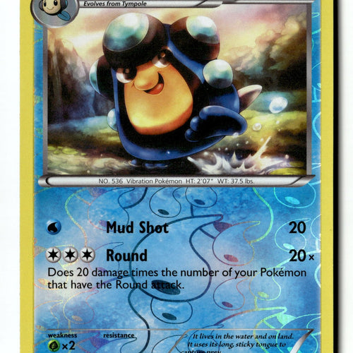 Pokemon Card Palpitoad Reverse Holo LP Noble Victories 23/101