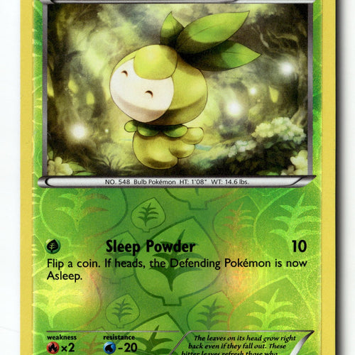 Pokemon Card Petilil Reverse Holo LP Boundaries Crossed 16/149