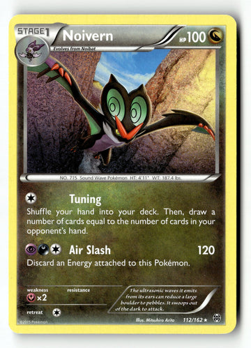 Pokemon Card Noivern Normal LP XY - BREAKthrough 112/162
