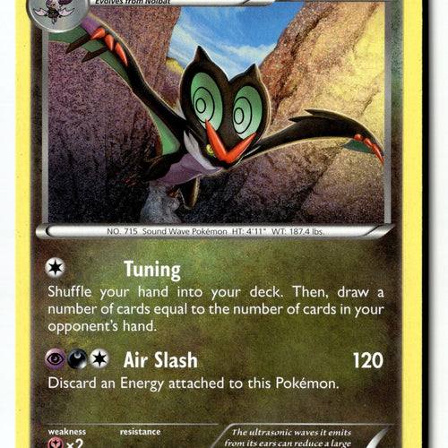 Pokemon Card Noivern Normal LP XY - BREAKthrough 112/162