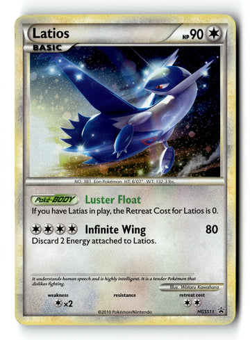 Pokemon Card Latios - (Cosmos Holo) LP HGSS Promos Promo HGSS11