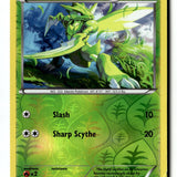 Pokemon Card Scyther Reverse Holo LP Boundaries Crossed 7/149