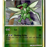 Pokemon Card Scyther (65) Reverse Holo LP Undaunted 65/90