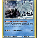 Pokemon Card Alolan Ninetales - 28/147 Cracked Holo LP 028/147 (SPANISH)
