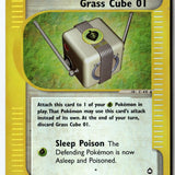 Pokemon Card Grass Cube 01 LP Aquapolis Reverse Holo 124/127