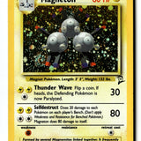 Pokemon Card Magneton Holo LP Base Set 2 9/130