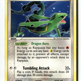 Pokemon Card Rayquaza Normal LP Deoxys Rare 22/107