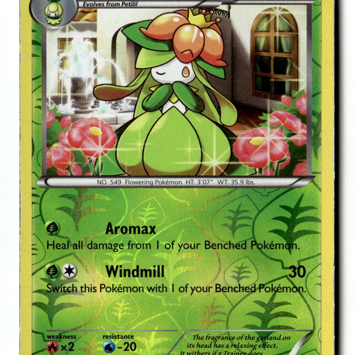 Pokemon Card Lilligant LP Noble Victories Reverse Holo Rare 5/101