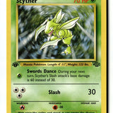Pokemon Card Scyther (26) 1st Edition LP Jungle 26/64