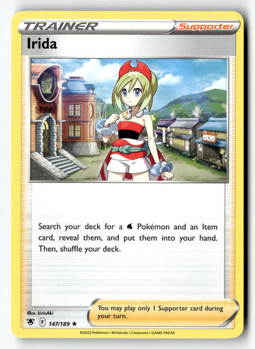 Pokemon Card Irida LP Deck Exclusives Rare 147/189