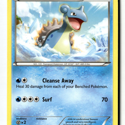 Pokemon Card Lapras LP Plasma Blast Common 17/101